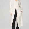 Femmes Moncler Manteaux | Manteau Leger Summer Nights En Blanc Ivoire, Taille : Moyen | Alo Yogaae