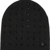 Femmes Moncler Chapeaux D'Hiver | Bonnet Kg Crystal Slouch En Cristaux Noirs/Noir Brillant Chez Nordstrom