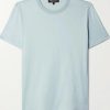 Femmes Amir T-Shirts | T-Shirt En Jersey De Coton - Bleu - It36,It38,It40,It42,It44,It46,It48,It50