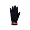 Hommes Tous les saints Gants | Gants Laine Tricolore Noir Taille M