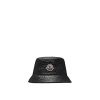 Femmes Moncler Chapeaux | Chapeau Bob Matelasse Noir Taille S