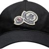 Hommes Tous les oiseaux Casquettes | Casquette De Baseball Double Logo Noir Taille Unique