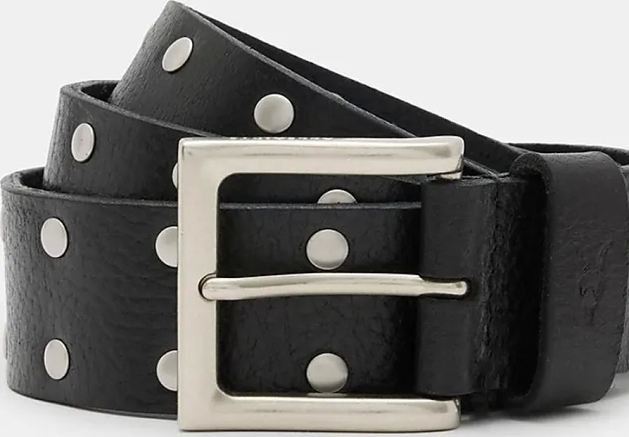 Hommes Ferragamo Ceintures | Ceinture En Cuir Cloutee Carver