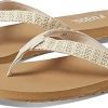 Femmes Havaianas Tongs | Sandales Femme Juno Weave (Ivoire Metallise)