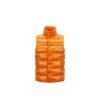 Hommes Moncler Gilets | Tibb Doudoune Orange Taille 5